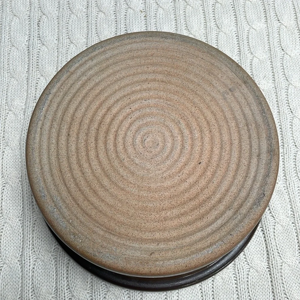 Vtg 1980s Cedar Swamp Stoneware Steamer Humidifier Cattail Pottery Cape Cod.